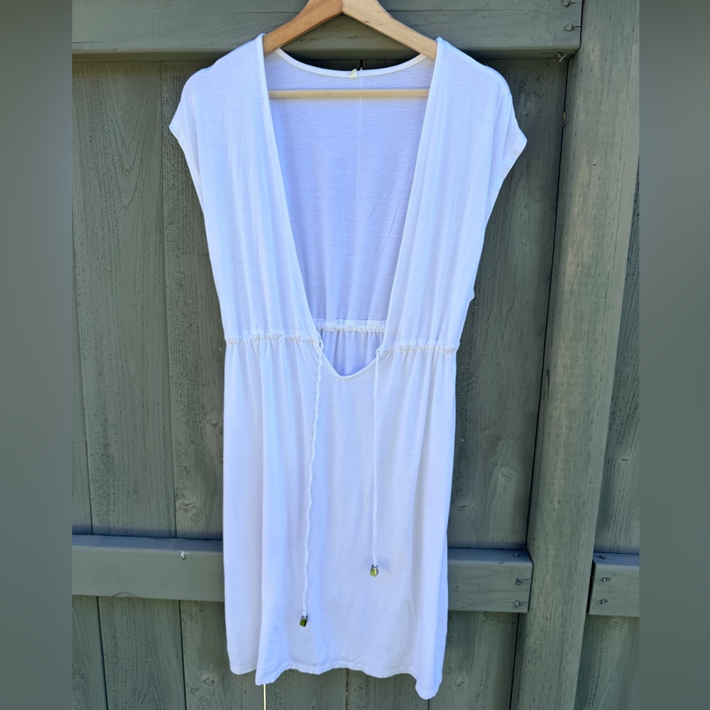 White Women’s Swim Cover-Up - Picture 1 of 2